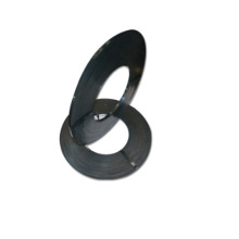 galvanized metal buckle clip black painted coil 19mm waxed blue high tensile on copper pipe steel strap